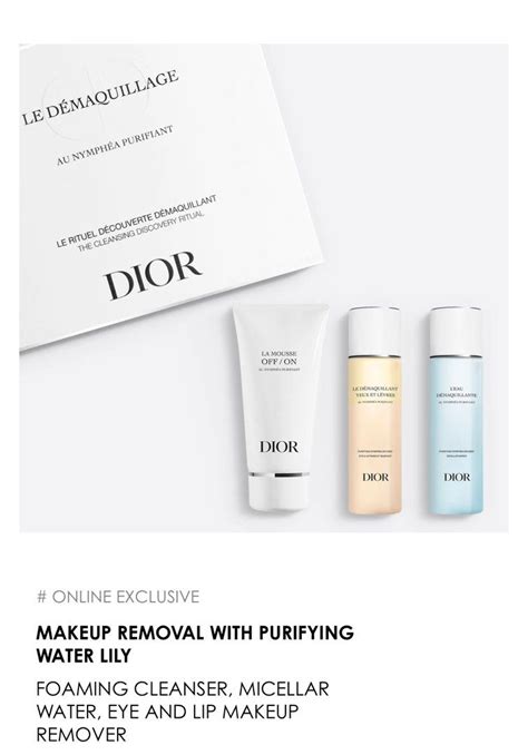 remova dior|Dior cleanser.